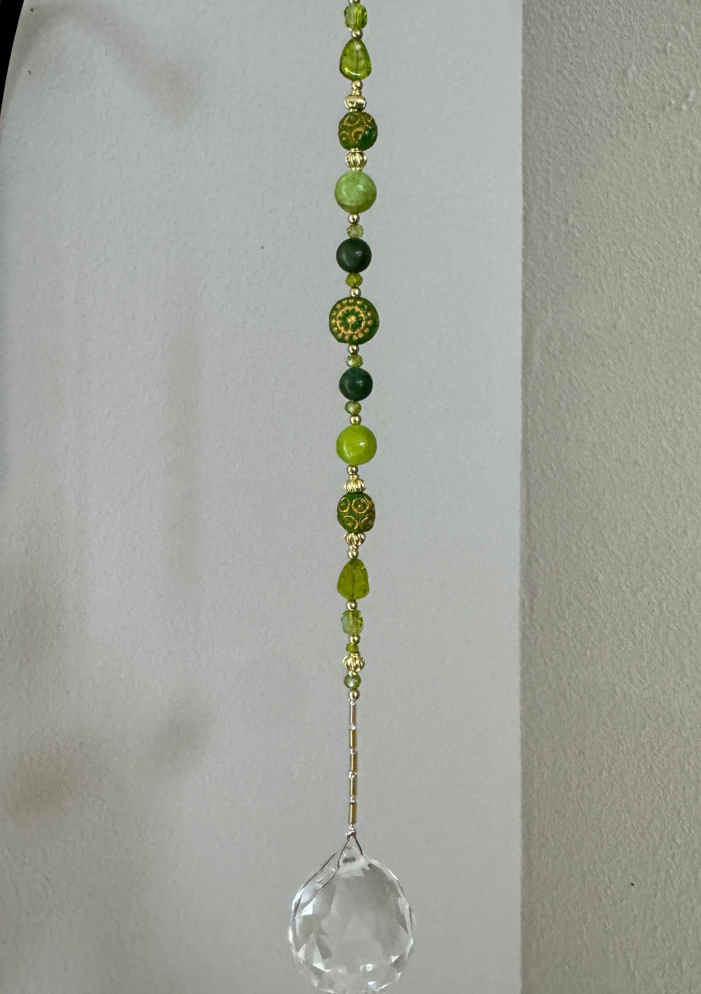 Reiki Infused Prosperity Sun Catcher