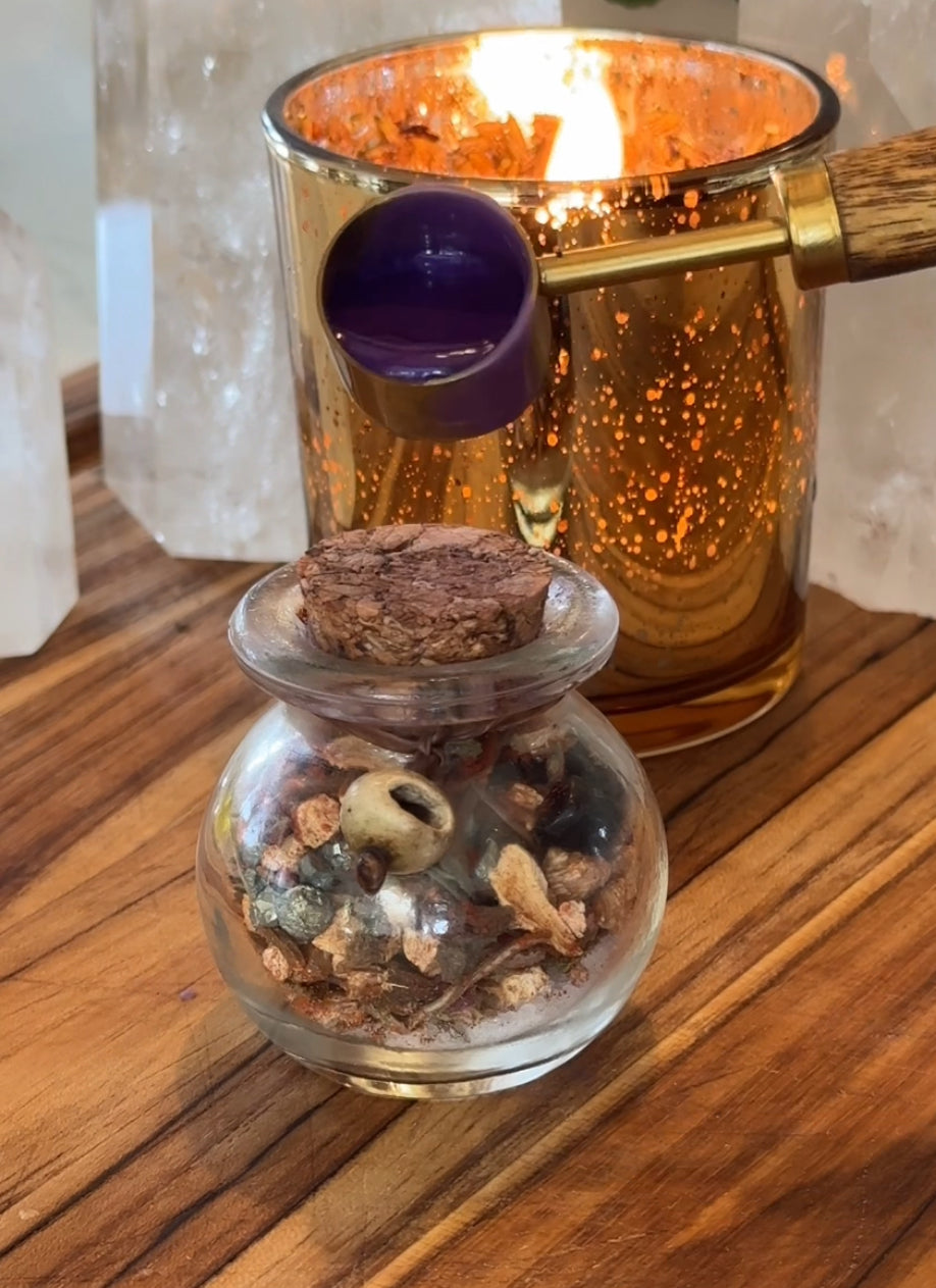 Reiki Infused Spell Jar