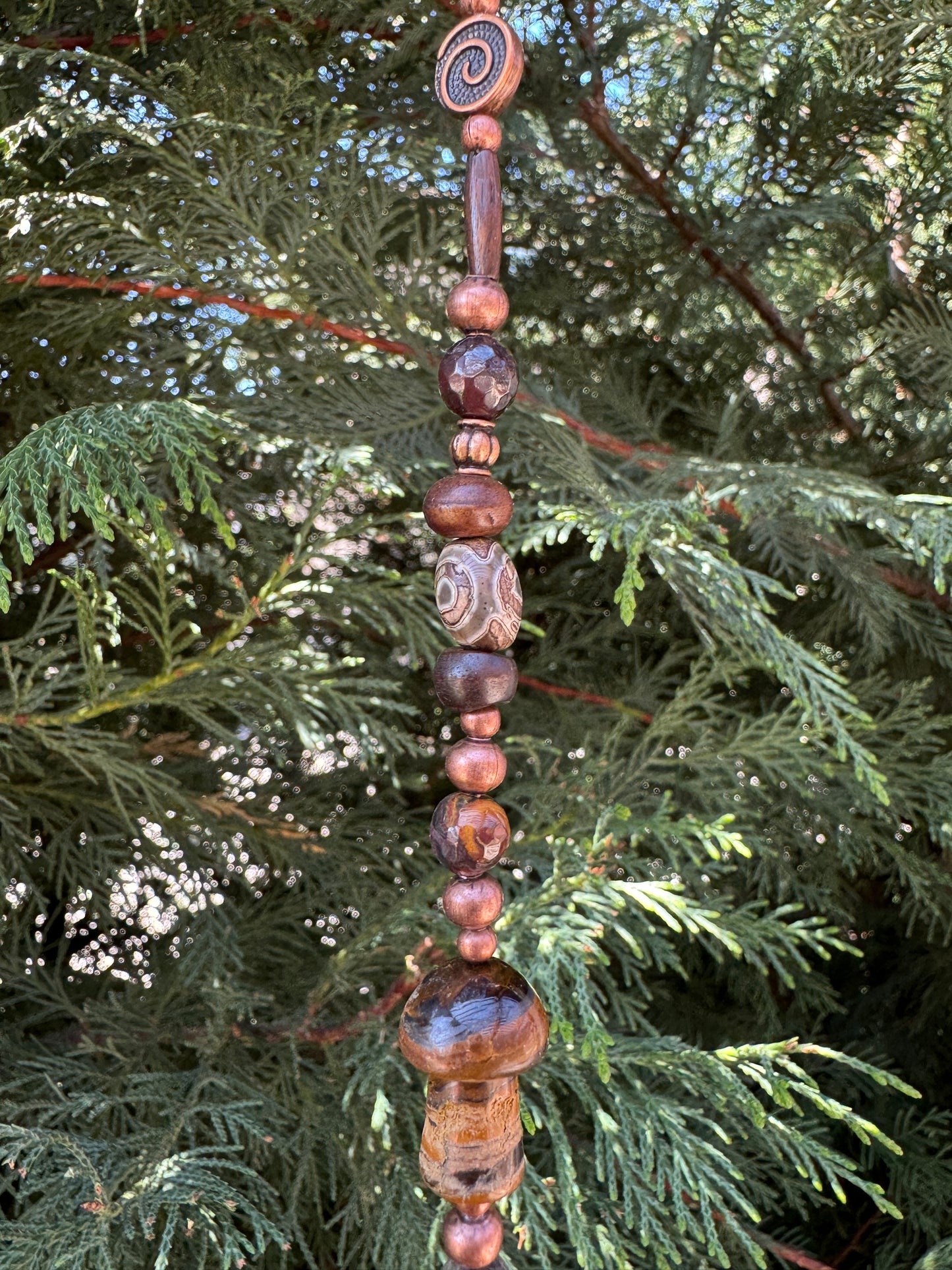 Reiki Infused Mushroom Sun Catcher