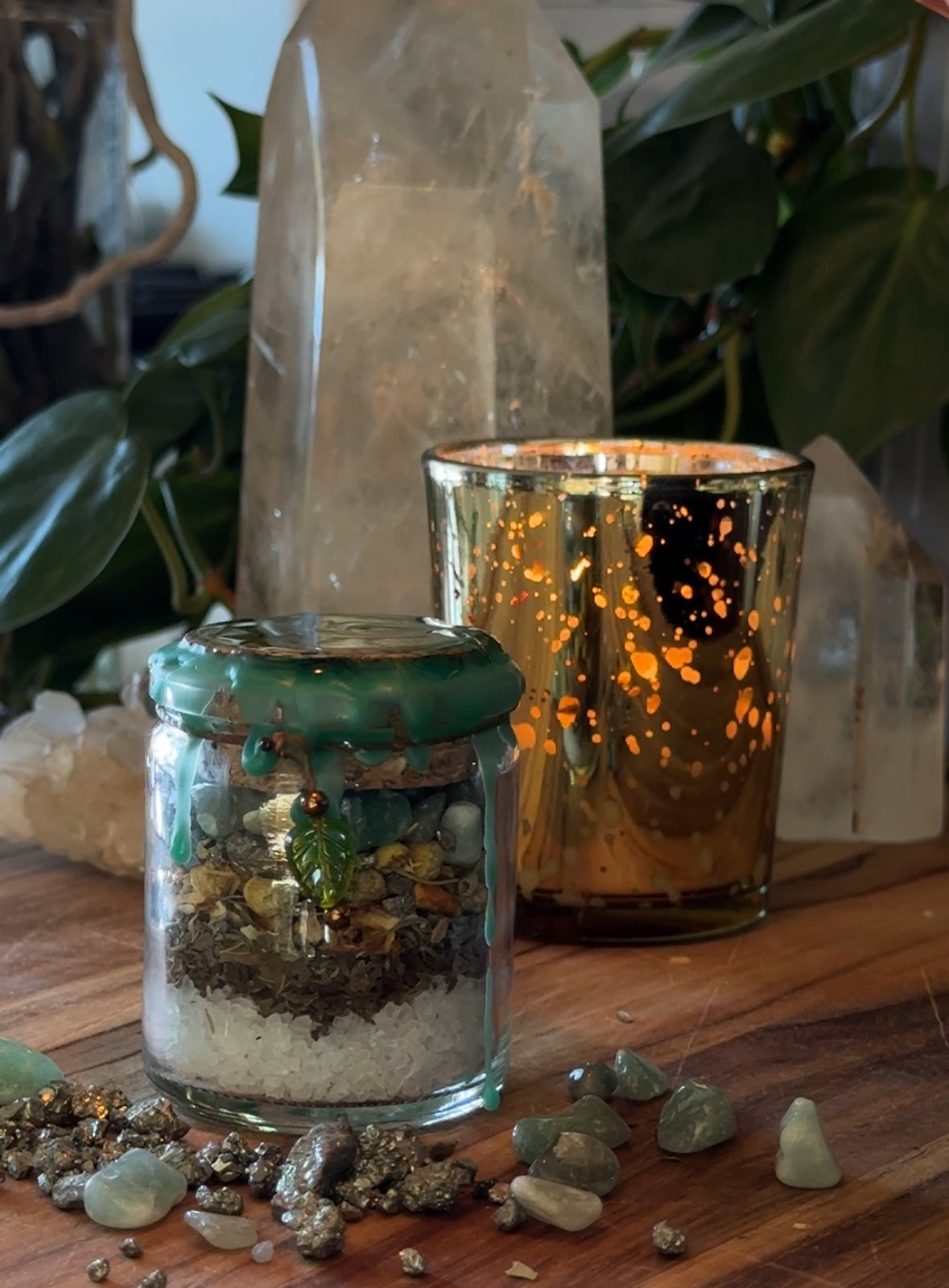 Reiki Infused Spell Jar