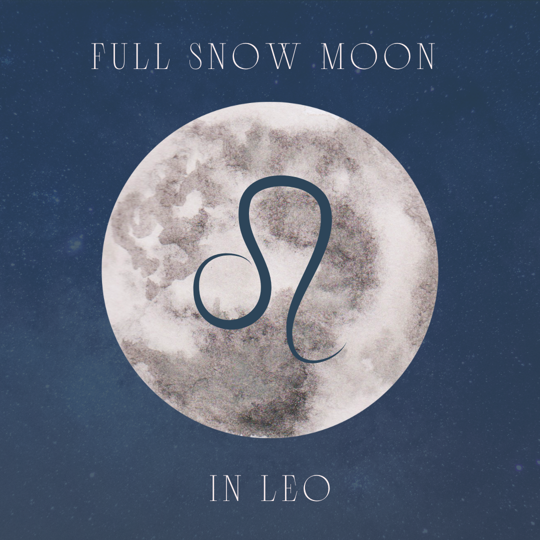 Full Snow Moon in Leo