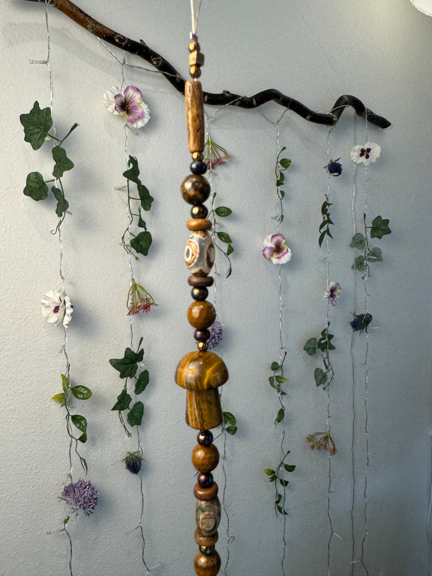 Reiki Infused Mushroom Sun Catcher