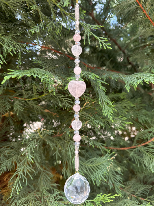 Rose Quartz Sun Catcher