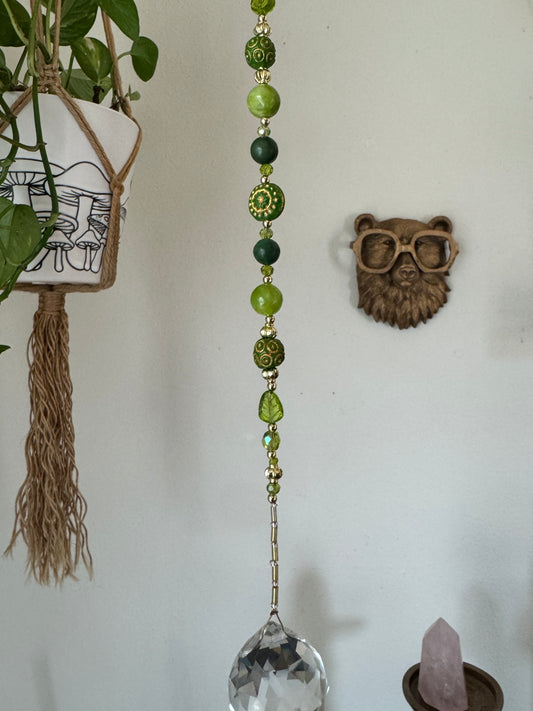 Reiki Infused Prosperity Sun Catcher