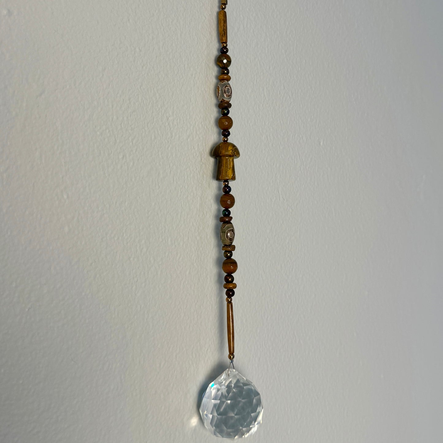 Reiki Infused Mushroom Sun Catcher