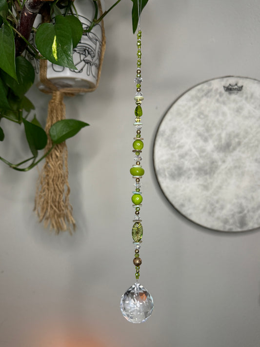 Reiki Infused Prosperity Sun Catcher