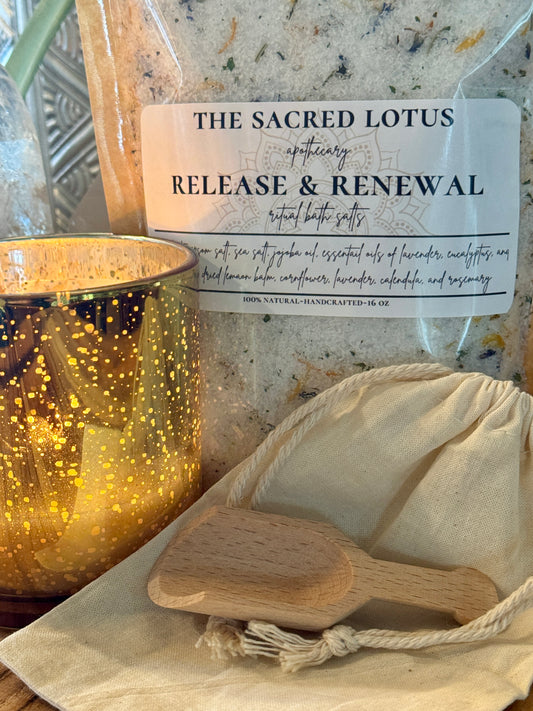 Ritual Bath Soak ~ Reiki-Infused Herbal Bath for Spiritual Cleansing & Manifestation